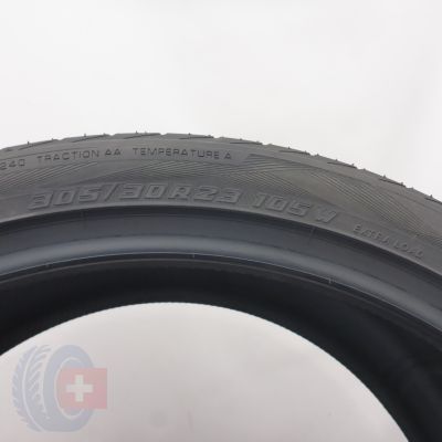 6. 305 30 23 2 x YOKOHAMA 305/30 R23 105W XL Advan Sport V105 Sommerreifen 2025 Ungebraucht  