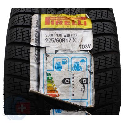 2.  225 60 R17 2 x PIRELLI 225/60 R17 103V XL Scorpion Winter Winterreifen 2017 VOLL WIE NEU