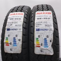 4.  155 80 12C 4x MAXXIS 155/80 R12C 88/86N Commercial LT UE-168 Sommerreifen 2022 UNGEBRAUCHT 