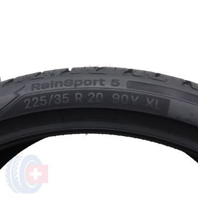 5. 2 x UNIROYAL 225/35 R20 90Y XL RainSport 5 Sommerreifen 2022 WIE NEU VOLL