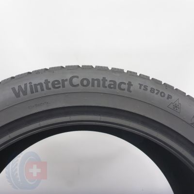6. 255 45 19 2x CONTINENTAL 255/45 R19 104V XL WinterContact TS870P Winterreifen 2024 7,8mm