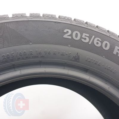 7. 205 60 16 2x CONTINENTAL 205/60 R16 96H XL ContiWinterContact TS 830 P SEAL Winterreifen 2025 8mm WIE NEU