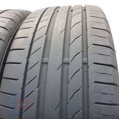 3. 235 55 18 2x CONTINENTAL 235/55 R18 100V ContiSportContact 5 SUV Sommerreifen 2018 5,2-5,8mm