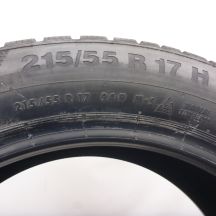 8. 215 55 17 4x CONTINENTAL 215/55 R17 94H WinterContact TS 850 P Winterreifen 2020 Ungebraucht  