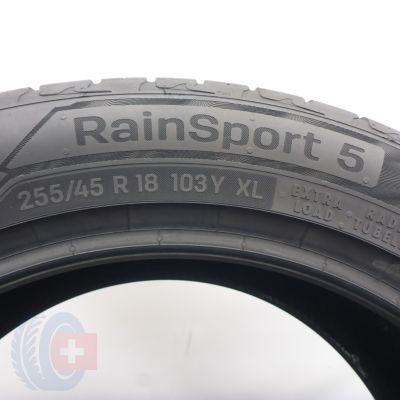 4.  255 45 18 1x UNIROYAL 255/45 R18 103Y XL Rain Sport 5 Sommerreifen 2024 8mm WIE NEU