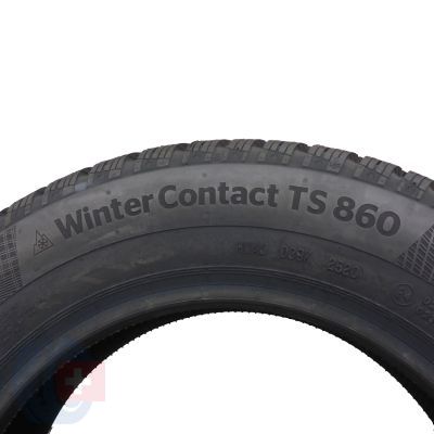6. 165 70 14 2x CONTINENTAL 165/70 R14 81T WinterContact TS860 Winterreifen 2020 VOLL Wie Neu