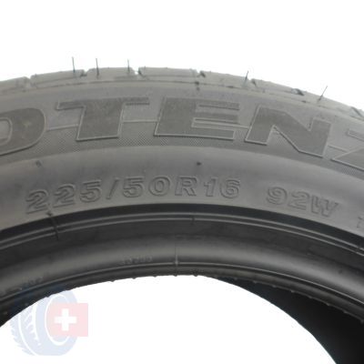 7. 4 x BRIDGESTONE 225/50 R16 92W Potenza RE050 BMW RunFlat Sommerreifen 2016 VOLL Wie Neu