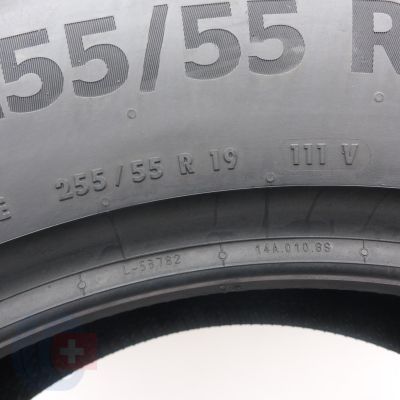 5.  255 55 R19 2x CONTINENTAL 255/55 R19 111V XL PremiumContact 6 Sommerreifen 2021  VOLL WIE NEU