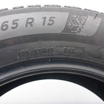 6. 195 65 15 4x MICHELIN 195/65 R15 91T Alpin6 Winterreifen 2020 6,2-7mm