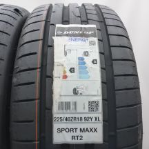 3. 225 40 18 4x DUNLOP 225/40 ZR18 92Y XL Sport Maxx RT2 Energ Sommerreifen 2025/26 Ungebraucht  