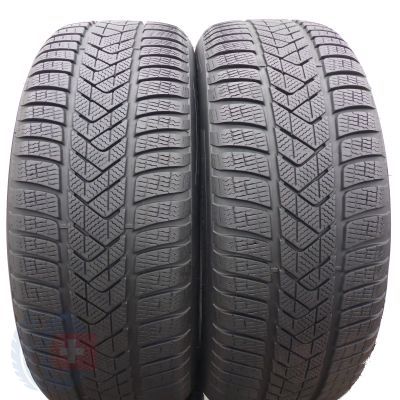 2 x Pirelli 225/60 R17 99HWinterreifen  2021 6.7-6.8mm