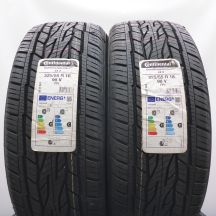 225 55 18 2x CONTINENTAL 225/55 R18 98V ContiCrossContact LX 2 M+S Sommerreifen 2022 Ungebraucht  