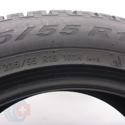 5. 235 55 19 2x PIRELLI 235/55 R19 101H Scorpion Winter MOE Run Flat Winterreifen 2023 5,9-6,2mm