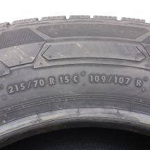 7. 215 70 15C 2x CONTINENTAL 215/70 R15C 109/107R VanContact Winter Winterreifen 2022 VOLL