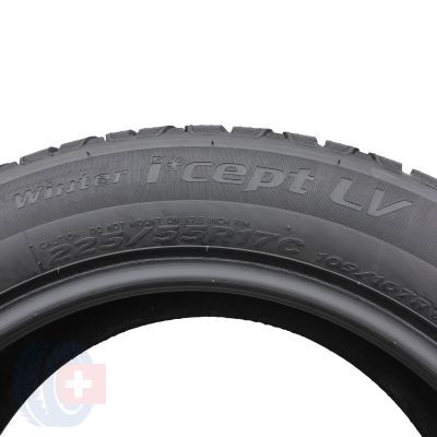 5. 225 55 17C 2x HANKOOK 225/55 R17C 109/107R Winter I*cept LV RW12 Winterreifen 2022 8mm