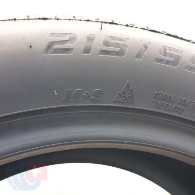 7. 215 55 17 2x FALKEN 215/55 R17 98V XL EuroWinter HS02 Winterreifen 2023 8,2mm WIE NEU