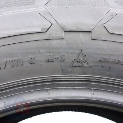 2. 215 75 16C 4x CONTINENTAL 215/75 R16C 113/111R VanContact Winter Winterreifen 2024 8,7mm