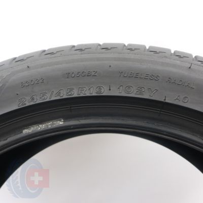 4. 245 45 19 1x BRIDGESTONE 245/45 R19 102Y XL Turanza T005 A0 Silent Sommerreifen 2023 7mm