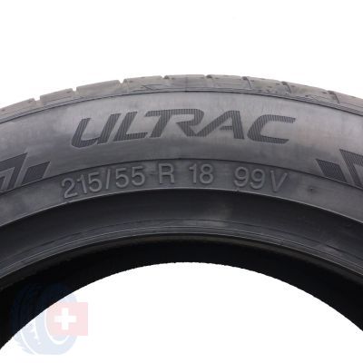 6. 4 x VREDESTEIN 215/55 R18 99V XL Ultrac Sommerreifen 2024 WIE NEU VOLL