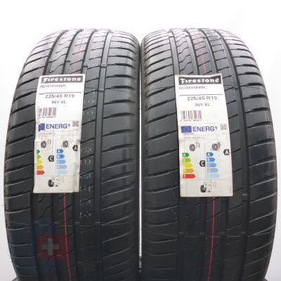 4.  225 45 19 4x FIRESTONE 225/45 R19 96Y XL Roadhawk Sommerreifen 2023  VOLL WIE NEU 
