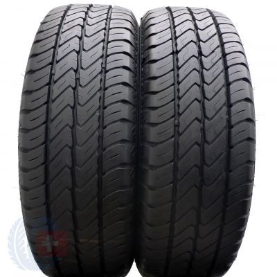 3. 4 x DUNLOP 215/60 R17C 109/107T Econodrive Sommerreifen DOT17 7,5-9mm