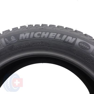 6. 195 55 15 4x MICHELIN 195/55 R15 85H Alpin A4 Winterreifen 2018 WIE NEU VOLL