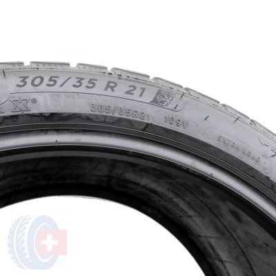 6. 2 x MICHELIN 305/35 R21 109V XL N0 5-6mm Pilot Alpin 5 SUV Winterreifen DOT19