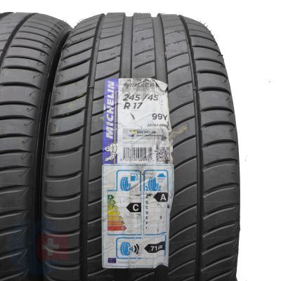 3. 245 45 17 2x MICHELIN 245/45 R17 99Y XL Primacy 3 Sommerreifen 2016 VOLL Ungebraucht  