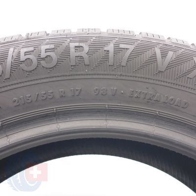 8. 215 55 17 2x GISLAVED 215/55 R17 98V XL Euro Frost 6 Winterreifen  2021/23 6,8-8mm