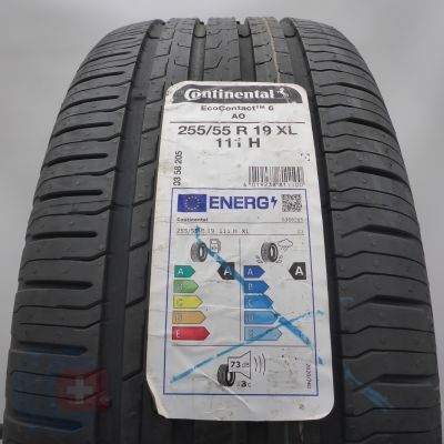 255 55 19 1 x CONTINENTAL 255/55 R19 111H XL EcoContact6 AO Sommerreifen 2022 VOLL 255 55 19 1 x CONTINENTAL 255/55 R19 111H XL EcoContact6 AO Sommerreifen 2022 VOLL