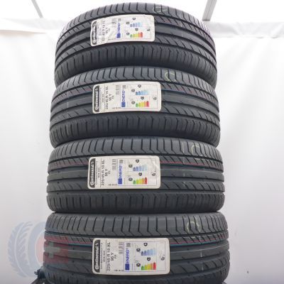 225 45 18 4x CONTINENTAL 225/45 R18 95Y XL ContiSportContact 5 M0E RFT Sommerreifen 2022 Ungebraucht   