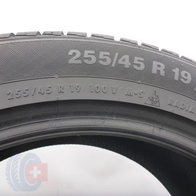 5. 255 45 19 2x CONTINENTAL 255/45 R19 100V ContiWinterContact TS830P Winterreifen 2020 6mm