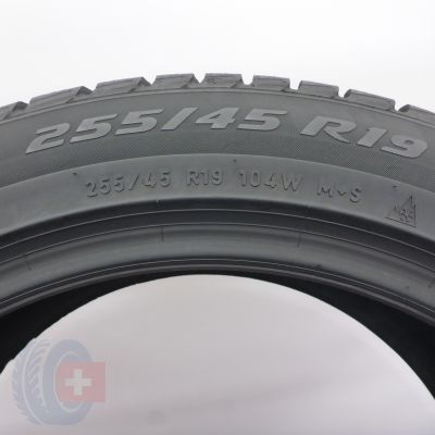 5. 255 45 19 2x PIRELLI 255/45 R19 104W XL Elect PNCS Winter Sottozero 3 T1 Winterreifen 2023 6,7-6,8mm