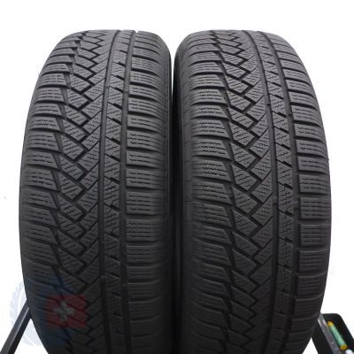 4. 4 x CONTINENTAL 215/65 R16 98H WinterContact TS850P SUV Winterreifen 2018 6,2-7,2mm