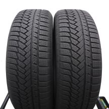 4. 4 x CONTINENTAL 215/65 R16 98H WinterContact TS850P SUV Winterreifen 2018 6,2-7,2mm