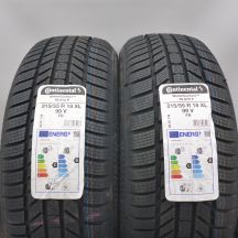 215 55 18 2x CONTINENTAL 215/55 R18 99V XL WinterContact TS 870 P Winterreifen 2023 VOLL WIE NEU 