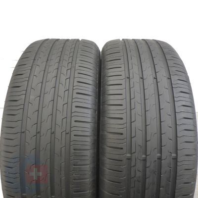 2 x CONTINENTAL 235/55 R18 100V EcoContact 6 Sommerreifen 2019 5.5mm