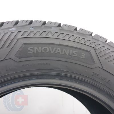 7. 215 65 16C 4x BARUM 215/65 R16C 109/107R Snovanis3 Winterreifen 2023 8,2-10mm