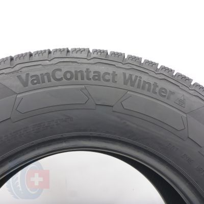 7. 225 75 16C 4x CONTINENTAL 225/75 R16C 121/120R VanContact Winter Winterreifen 2019, 2020, 2021 8-8,8mm