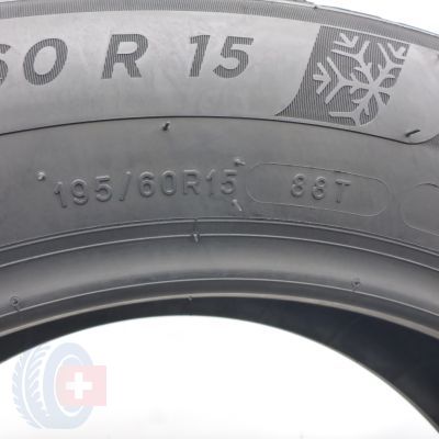 4. 195 60 15 1x MICHELIN 195/60 R15 88T Alpin 6 Winterreifen 2020 Ungebraucht  