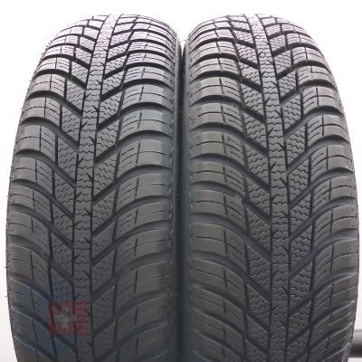 155 65 14 2x NEXEN 155/65 R14 75T Nblue 4Season WH17 Ganzjahresreifen  2018/20 6,5mm