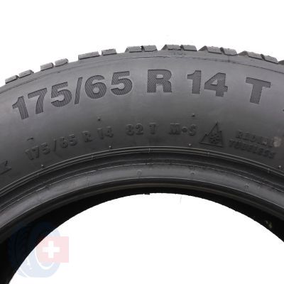 8. 175 65 14 4 x CONTINENTAL 175/65 R14 82T ContiWinterContact TS850 Winterreifen 2015 6.8-7mm