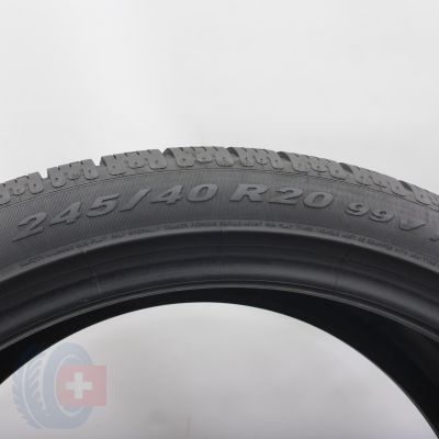 5. 245 40 20 4x PIRELLI 245/40 R20 99V XL Winter 240 Serie II RunFlat BMW Winterreifen 2021 6,8-7,5mm