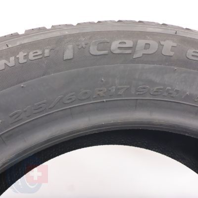 5. 215 60 17 2x HANKOOK 215/60 R17 96H Winter ICept Evo 3 W330 Winterreifen 2022 VOLL
