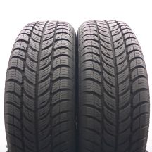 195 65 15 2x SAVA 195/65 R15 91T Eskimo S3+ Winterreifen 2022 7,8-8mm