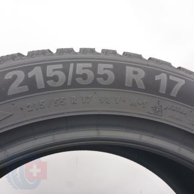 5. 215 55 17 1x SEMPERIT 215/55 R17 98V XL Speed-Grip 5 Winterreifen  2024 7,4mm