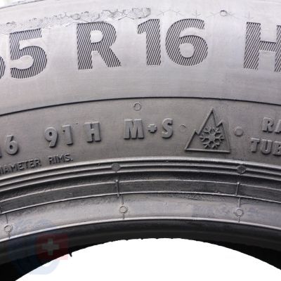 2. 205 55 16 2x CONTINENTAL 205/55 R16 91H WinterContact TS870 Winterreifen 2022 6,3-6,8mm