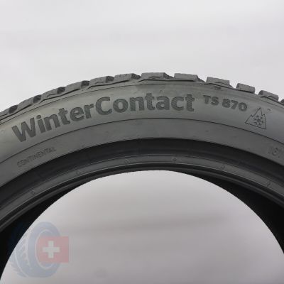 7. 225 45 17 2x CONTINENTAL 225/45 R17 91H WinterContact TS870 Winterreifen 2022, 2023 WIE NEU 8,2-8,8mm