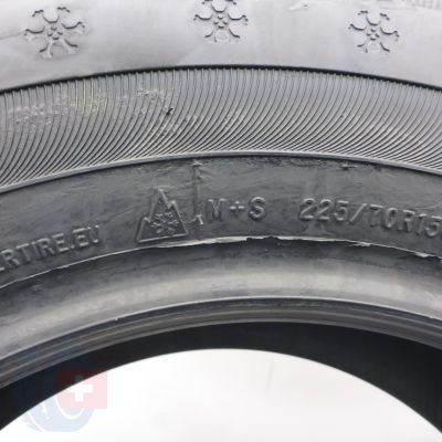 2. 225 70 15C 2x COOPER 225/70 R15C 112/110R Avon Winterreifen 2019 9,8-10mm