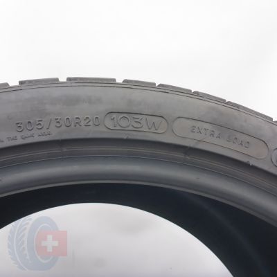 7.  305 30 20 2x MICHELIN 305/30 R20  103W XL Pilot Alpin PA4 Winterreifen  2021 7,8-7,2mm